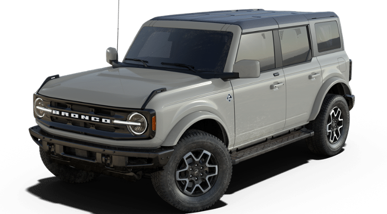 2021 Ford Bronco Outer Banks™ Cactus Grey, 2.7L EcoBoost® Engine